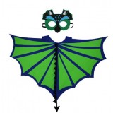 CTP610- Kid Dragon Cape Mask Costume